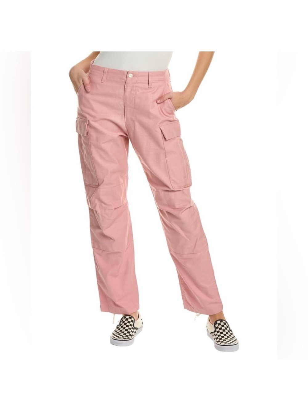 rag & bone Pink Cargo Trousers